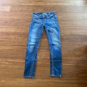 BKE Distressed Skinny Jeans